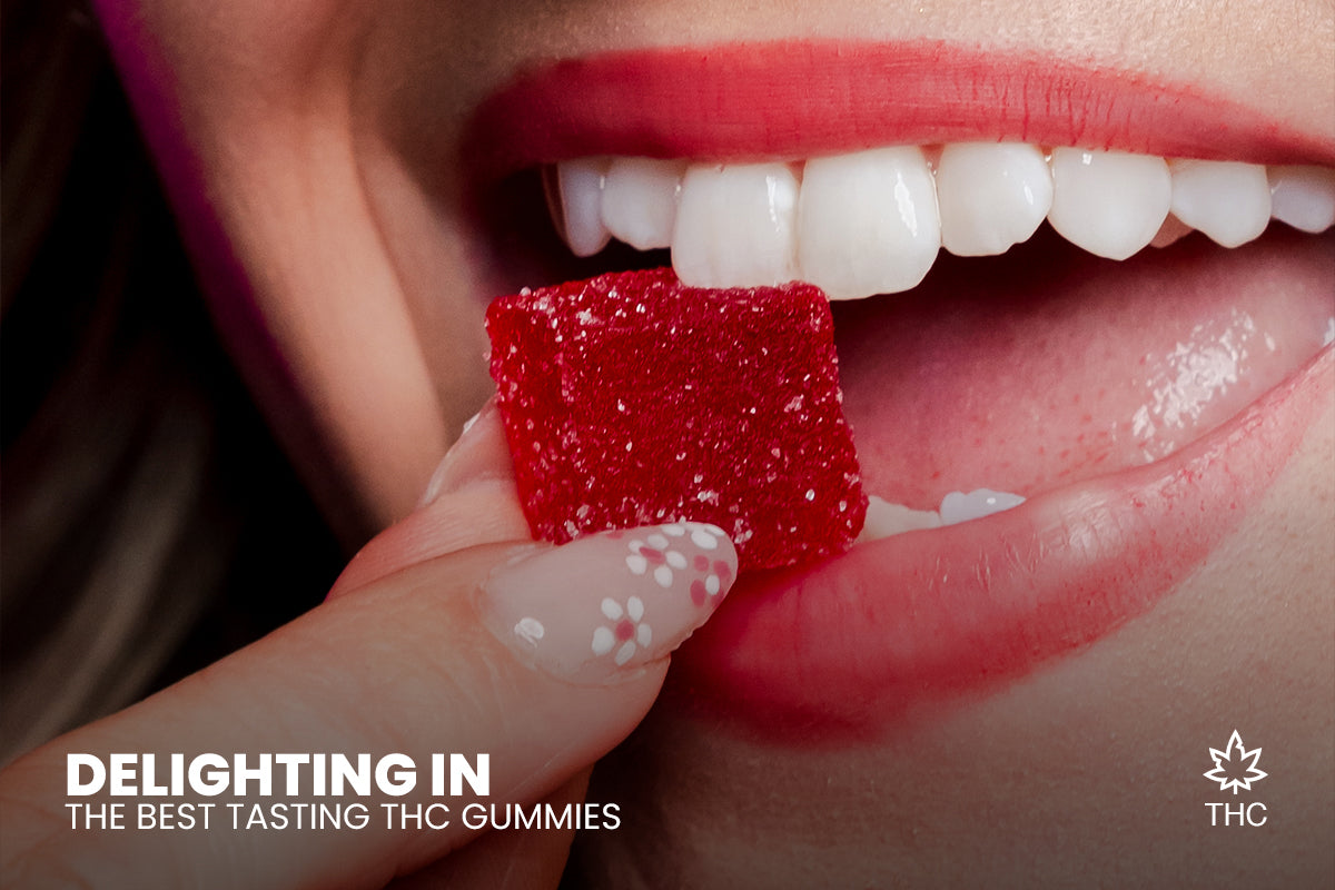Blissful Bites: Delighting in the Best Tasting THC Gummies