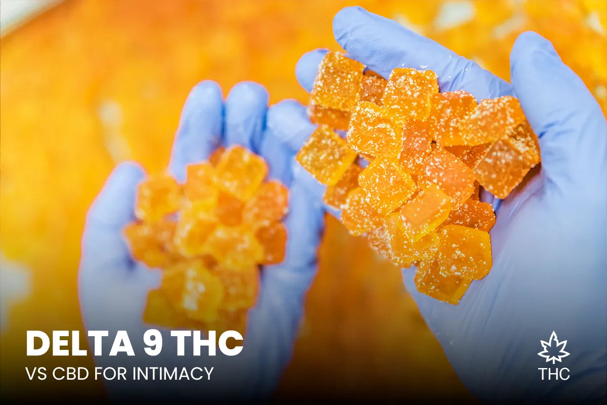Delta 9 THC vs CBD for Intimacy