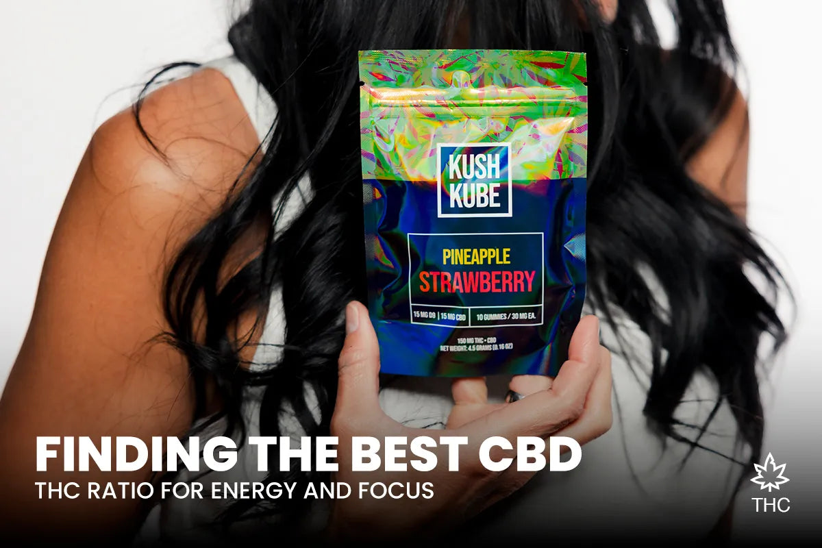 Finding the Best CBD THC Ratio for Energy and Focus