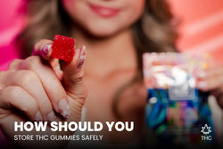 Image of How Should You Store THC Gummies Safely