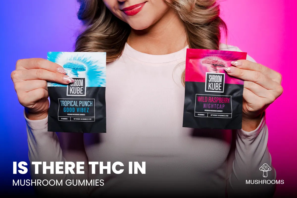 Is There THC in Mushroom Gummies