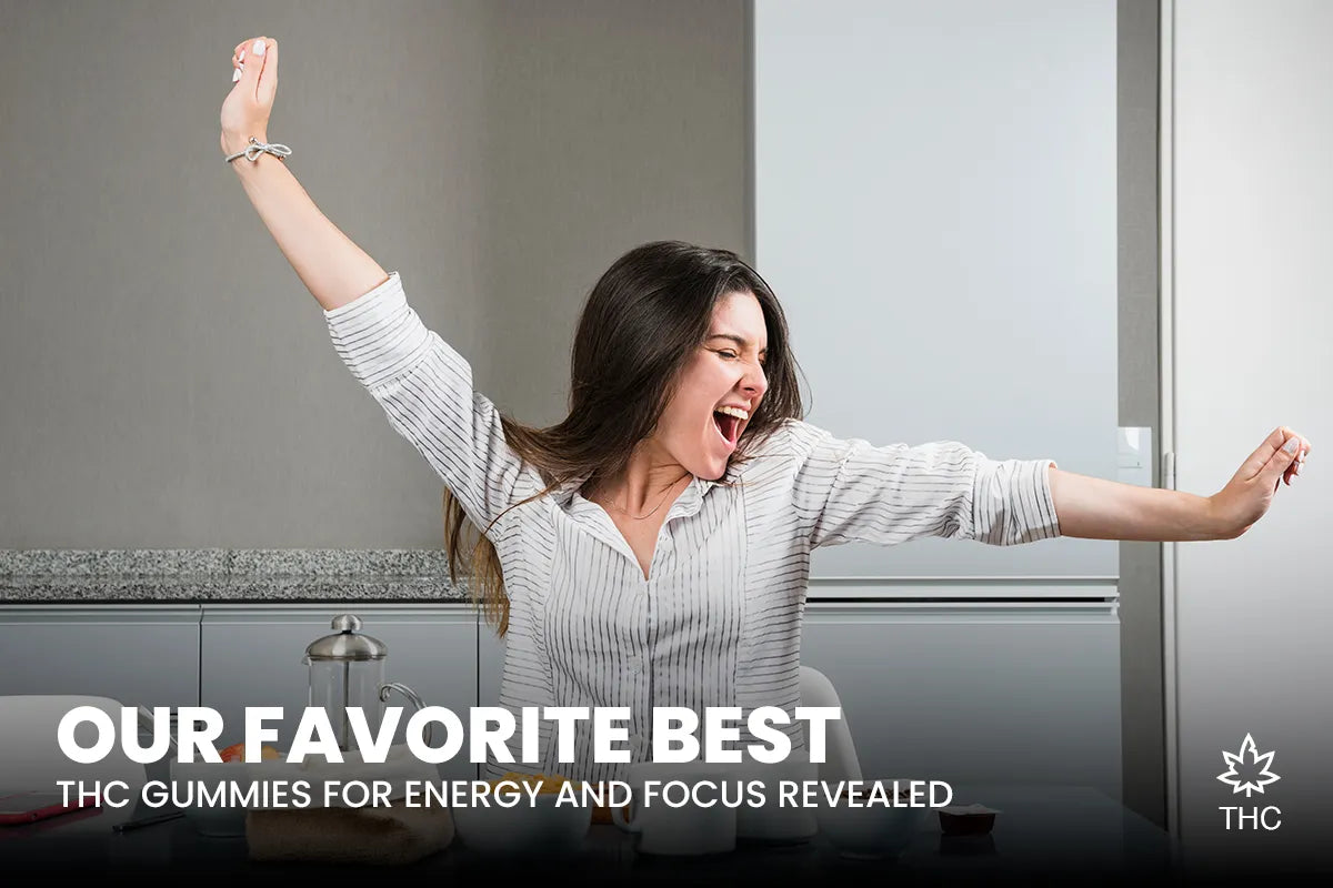 Image of Our Favorite Best THC Gummies for Energy and Focus Revealed