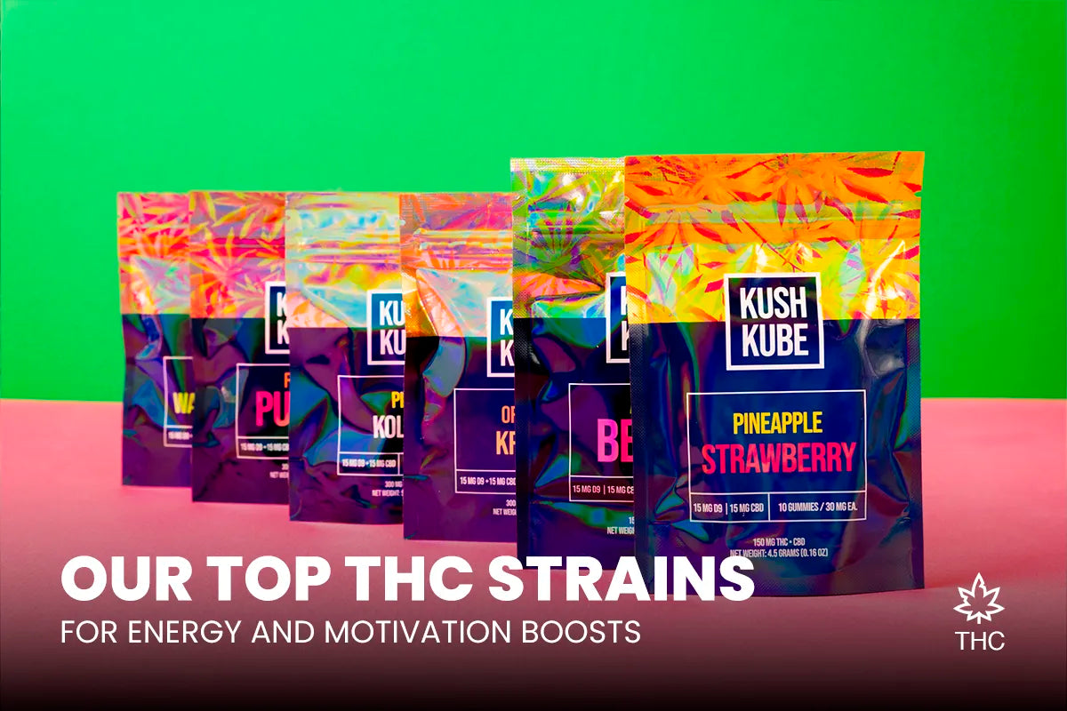 Our Top THC Strains for Energy and Motivation Boosts
