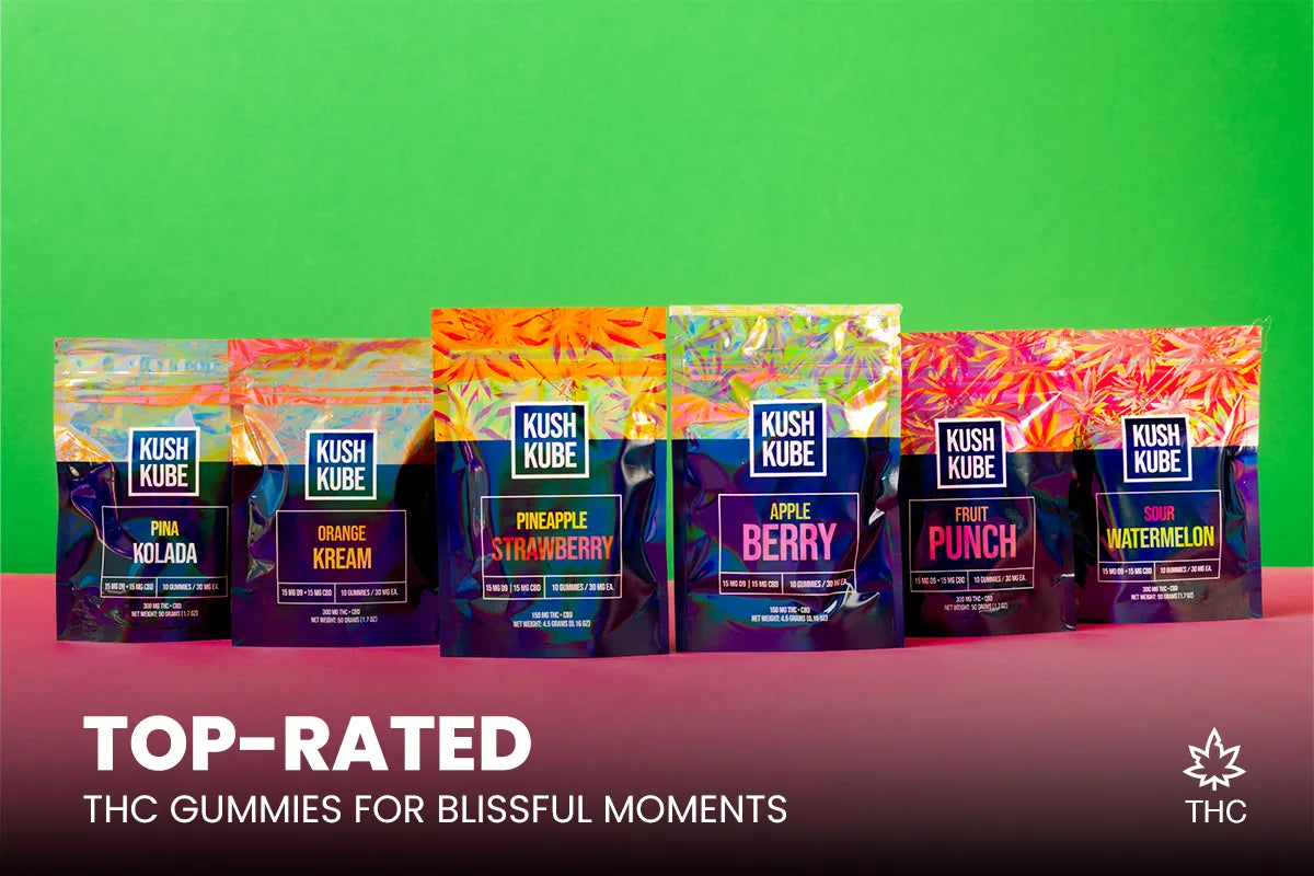 My Ultimate List: Top-Rated THC Gummies for Blissful Moments