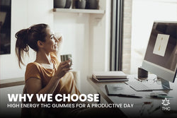 Image of Why We Choose High Energy THC Gummies for a Productive Day