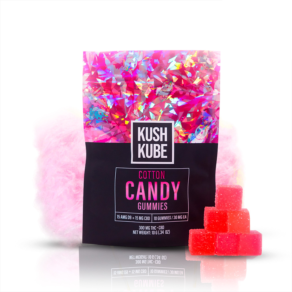Image of Cotton Candy Kush Kube® - 15mg THC
