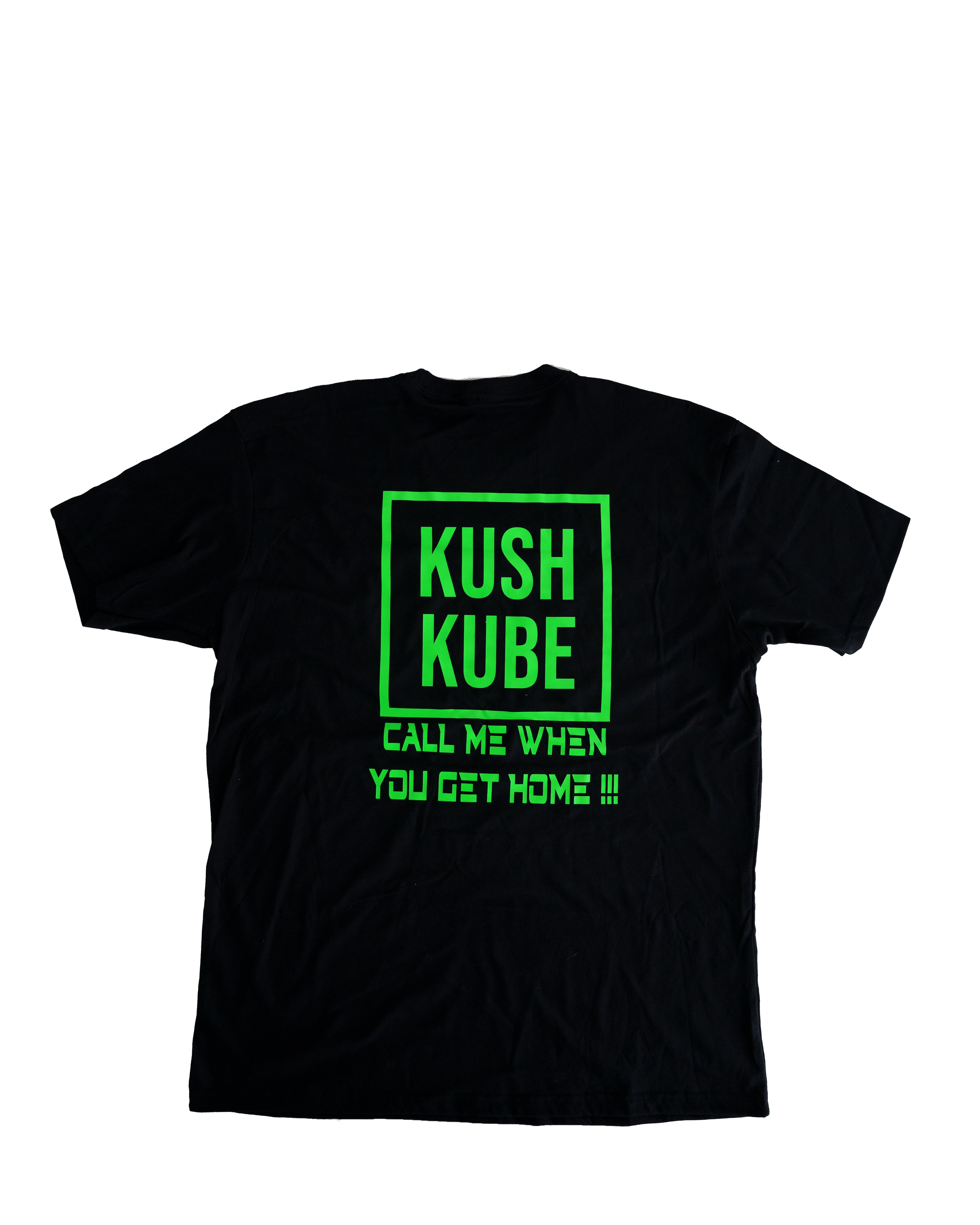 Image of Kush Kube® Neon Green Tee