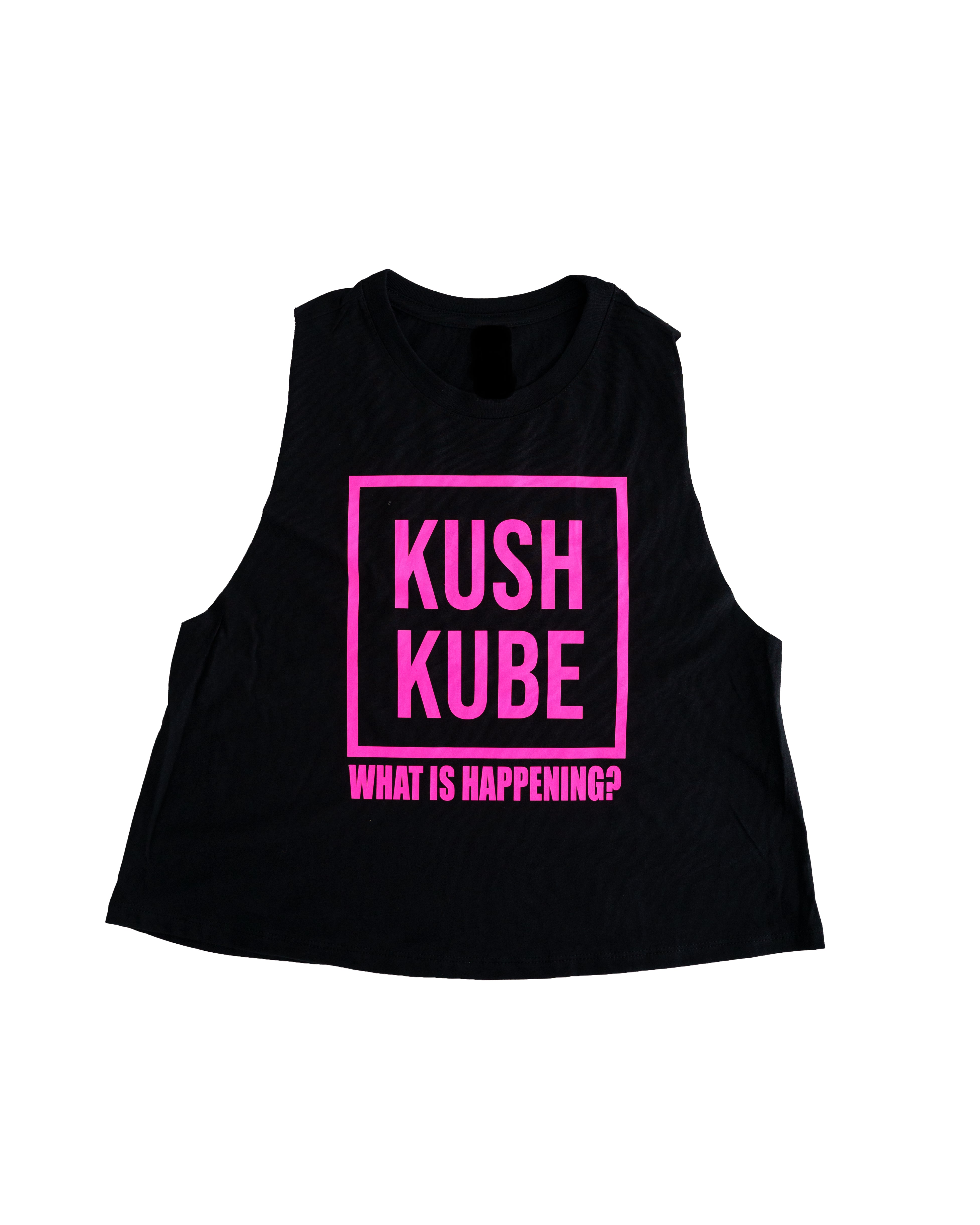 Kush Kube Womens Neon Pink Tank