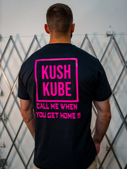 Image of Kush Kube Neon Pink Tee