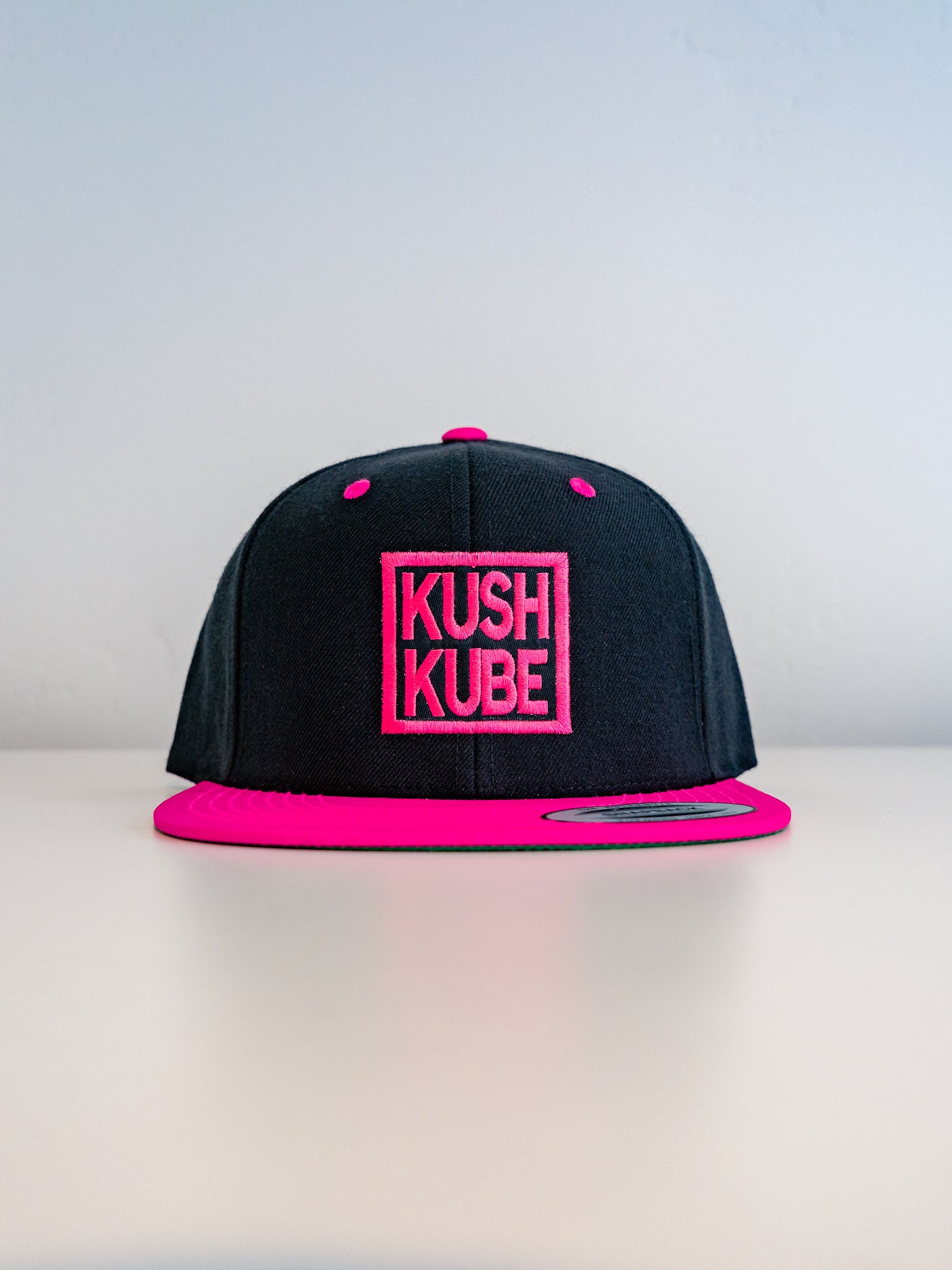 Kush Kube Hat (Neon Pink)