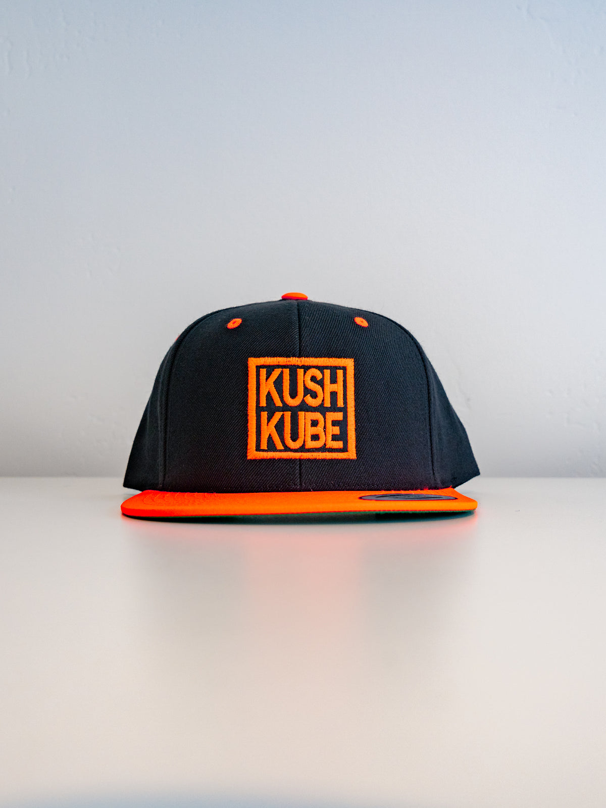 Kush Kube Hat (Neon Orange)