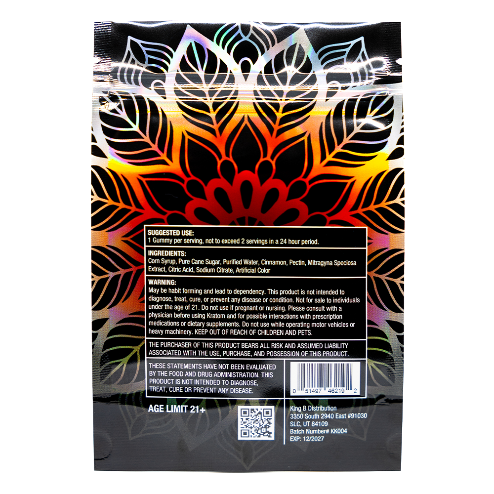 Cinnamon Kratom Kube + 7-Hydroxy