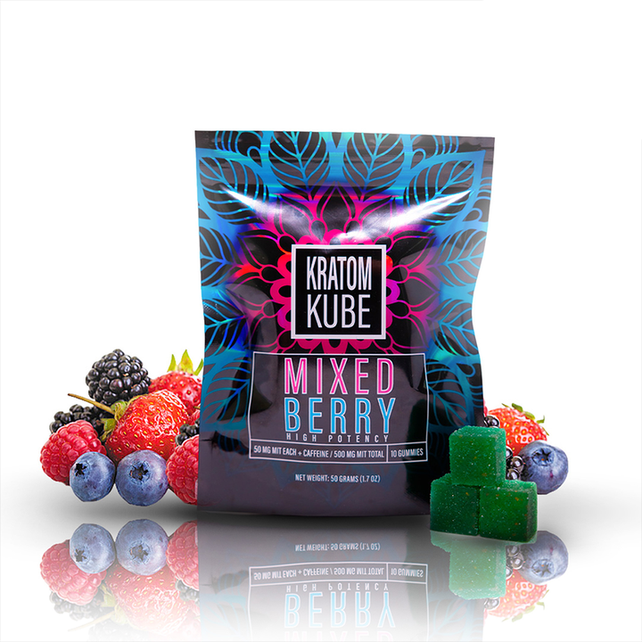 Mixed Berry Kratom Kube