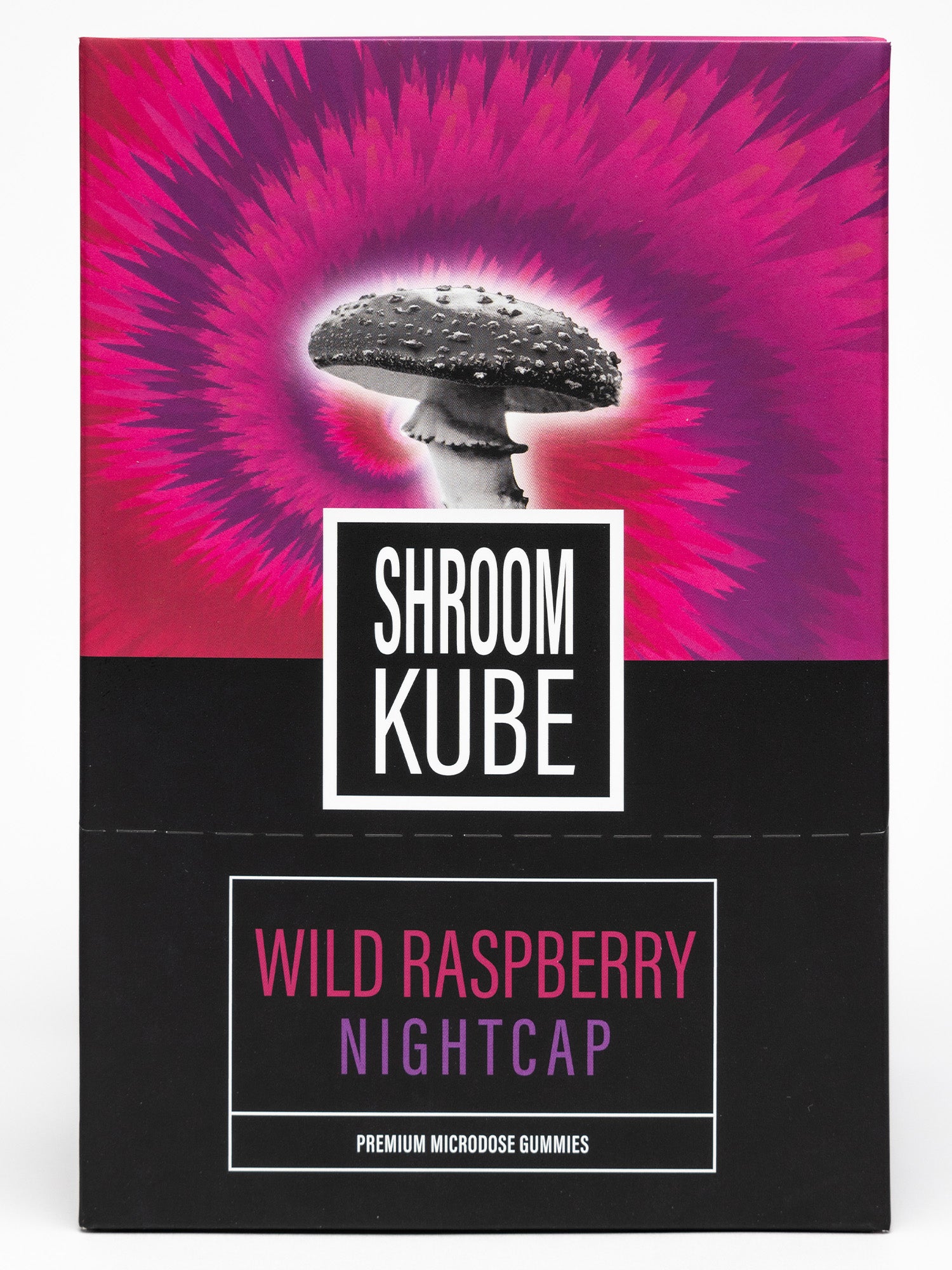 Shroom Kube - Wild Raspberry Nightcap - Box (Functional Mushrooms)