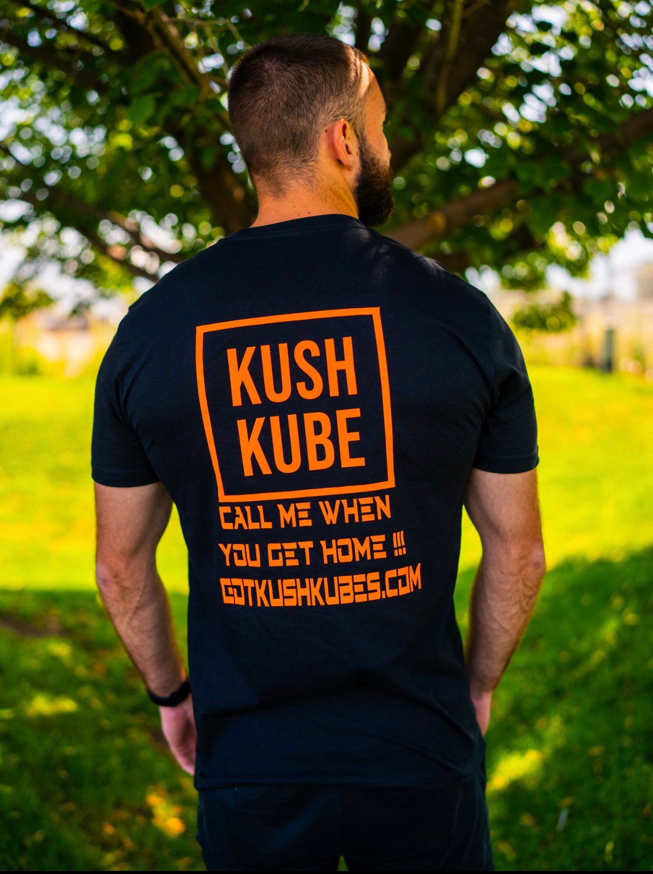 Image of Kush Kube® Neon Orange Tee