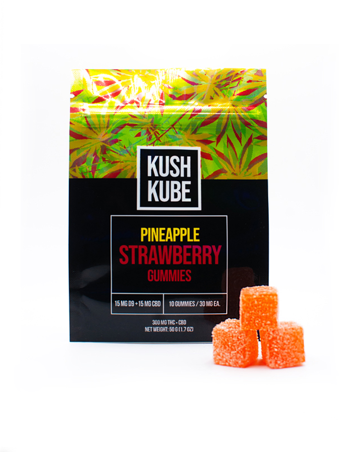 Pineapple Strawberry - 10 Gummy Pack
