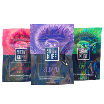 Shroom Kube - Sampler Pack (Grape Stomper, Sour Watermelon, Green Apple)