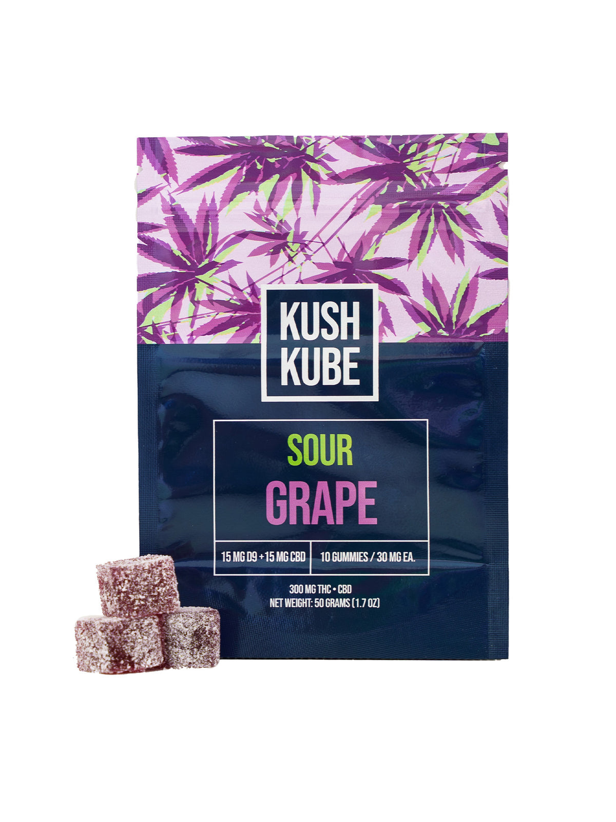 Sour Grape - 10 Gummy Pack