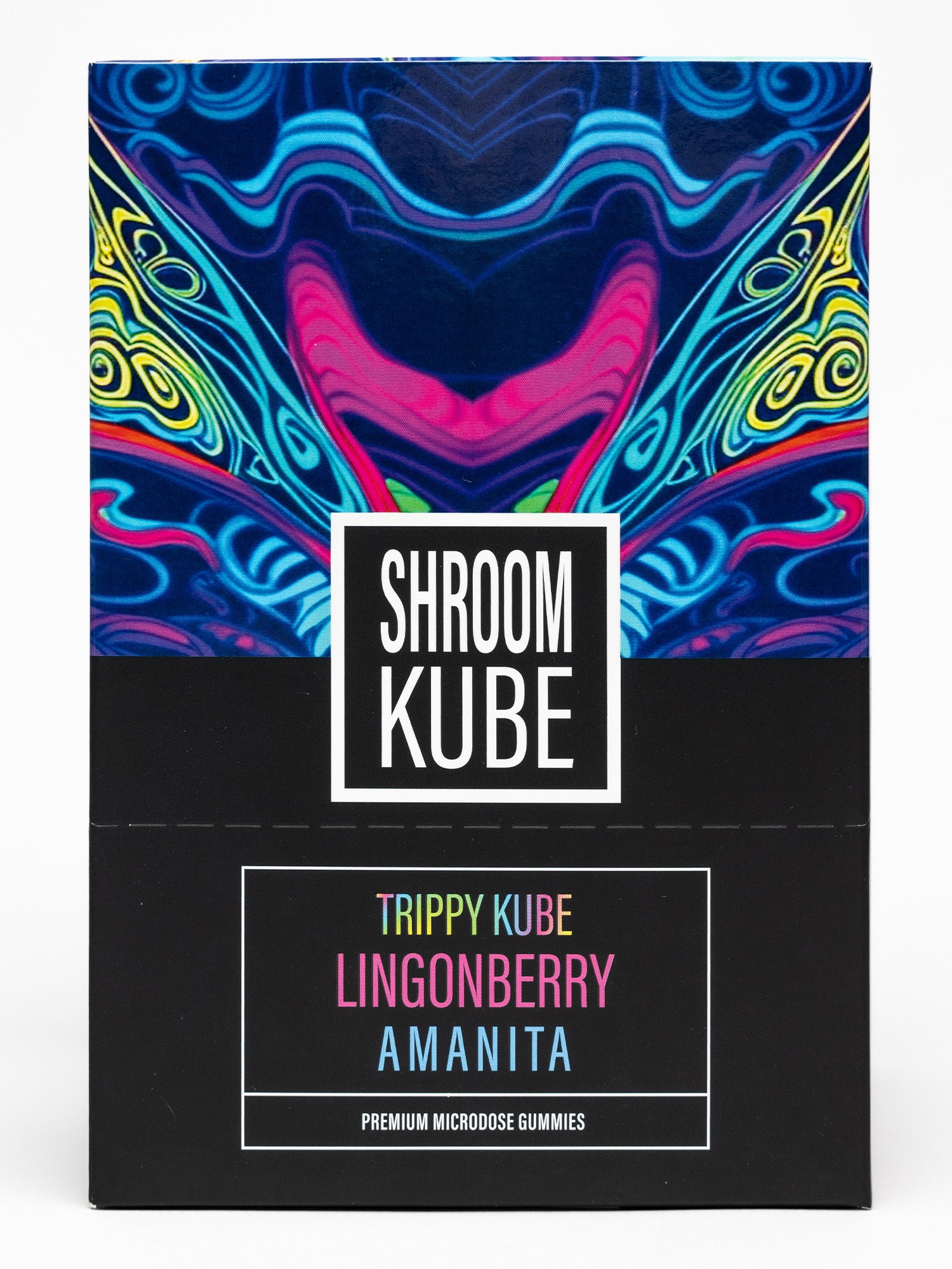 Trippy Kube - Lingonberry - Box (Amanita Mushrooms)