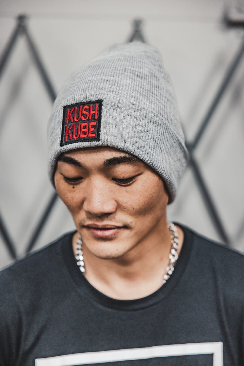 Image of Kush Kube® Hat Beanie (Grey)