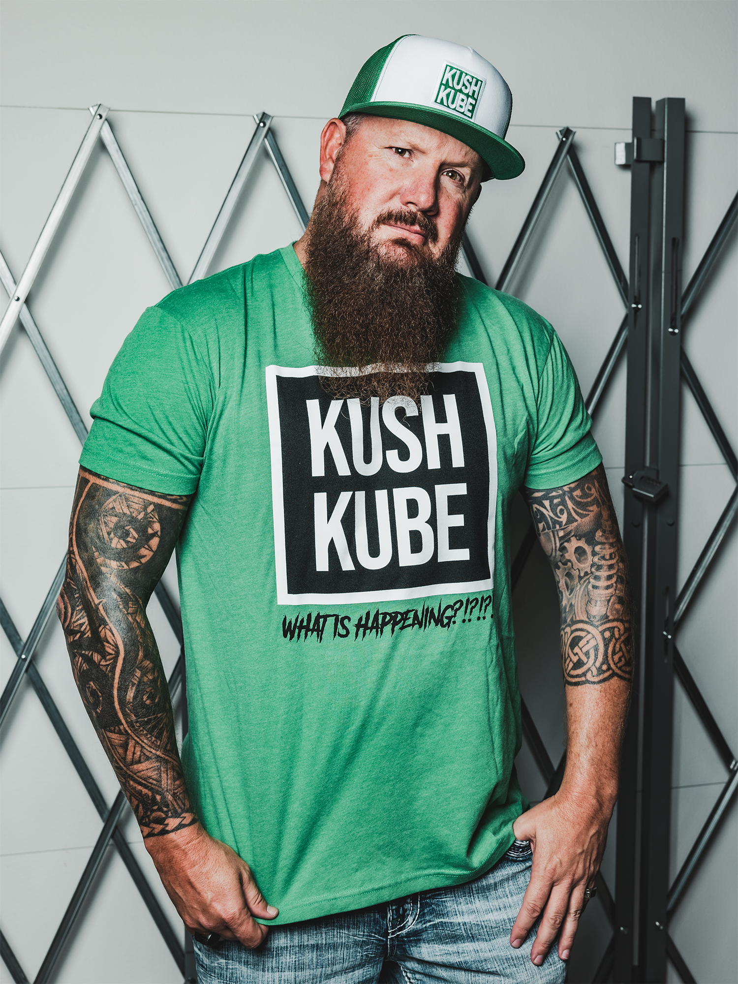Image of Kush Kube® Mens Tee (Green)